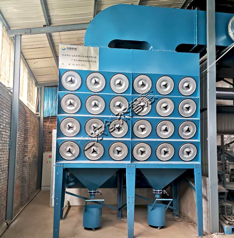 工業車間除塵之“脈沖濾筒除塵器”