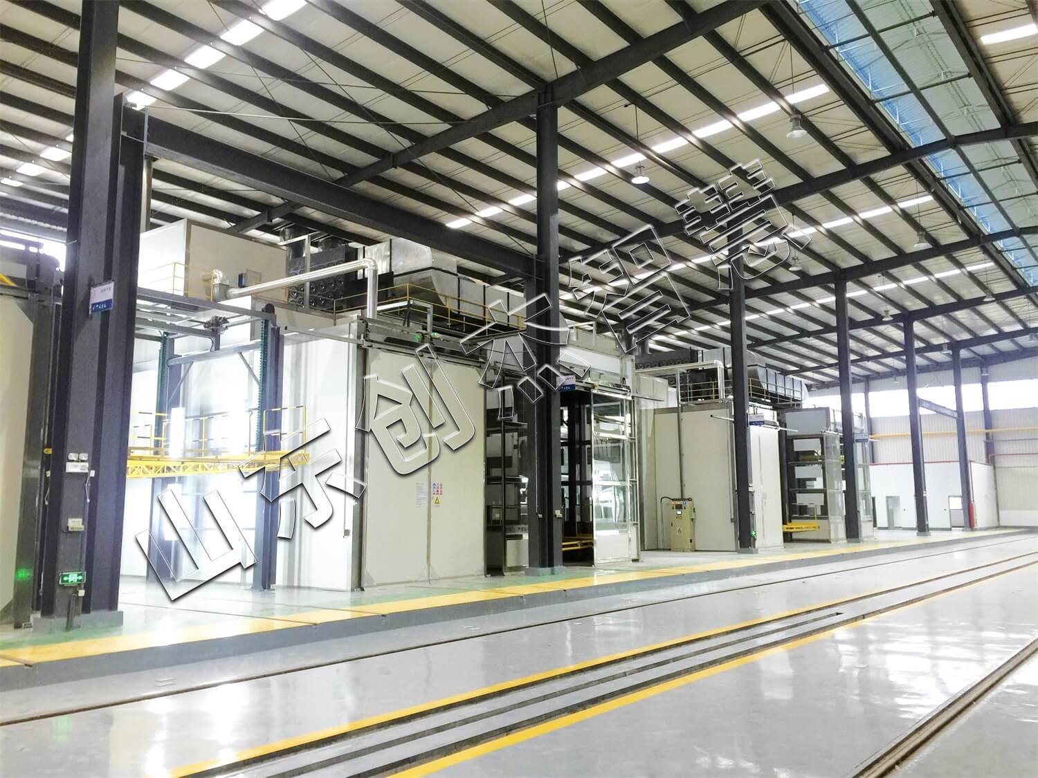 大、中巴車整套涂裝生產線