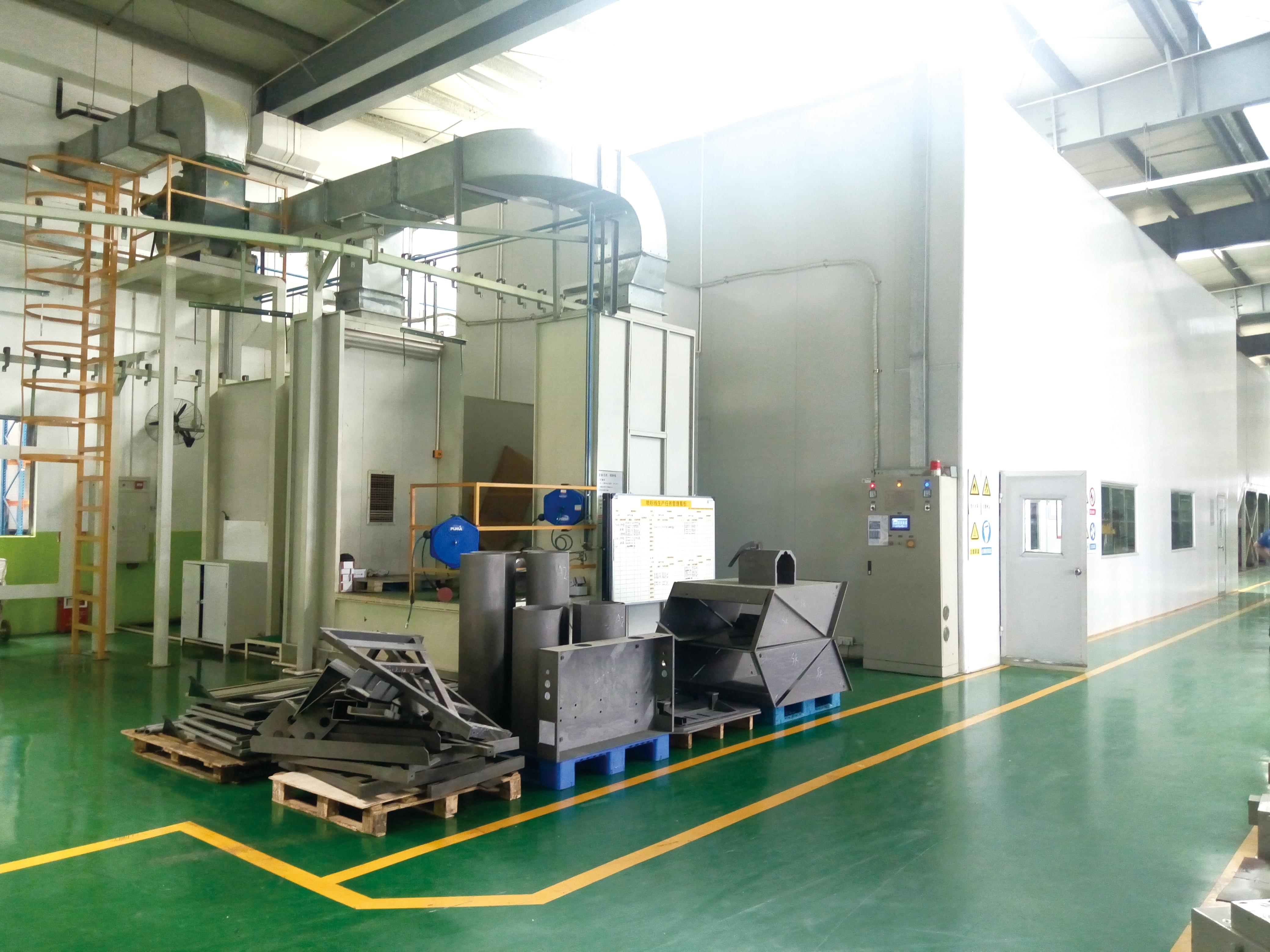 伸縮移動噴漆房非標定制設計要點