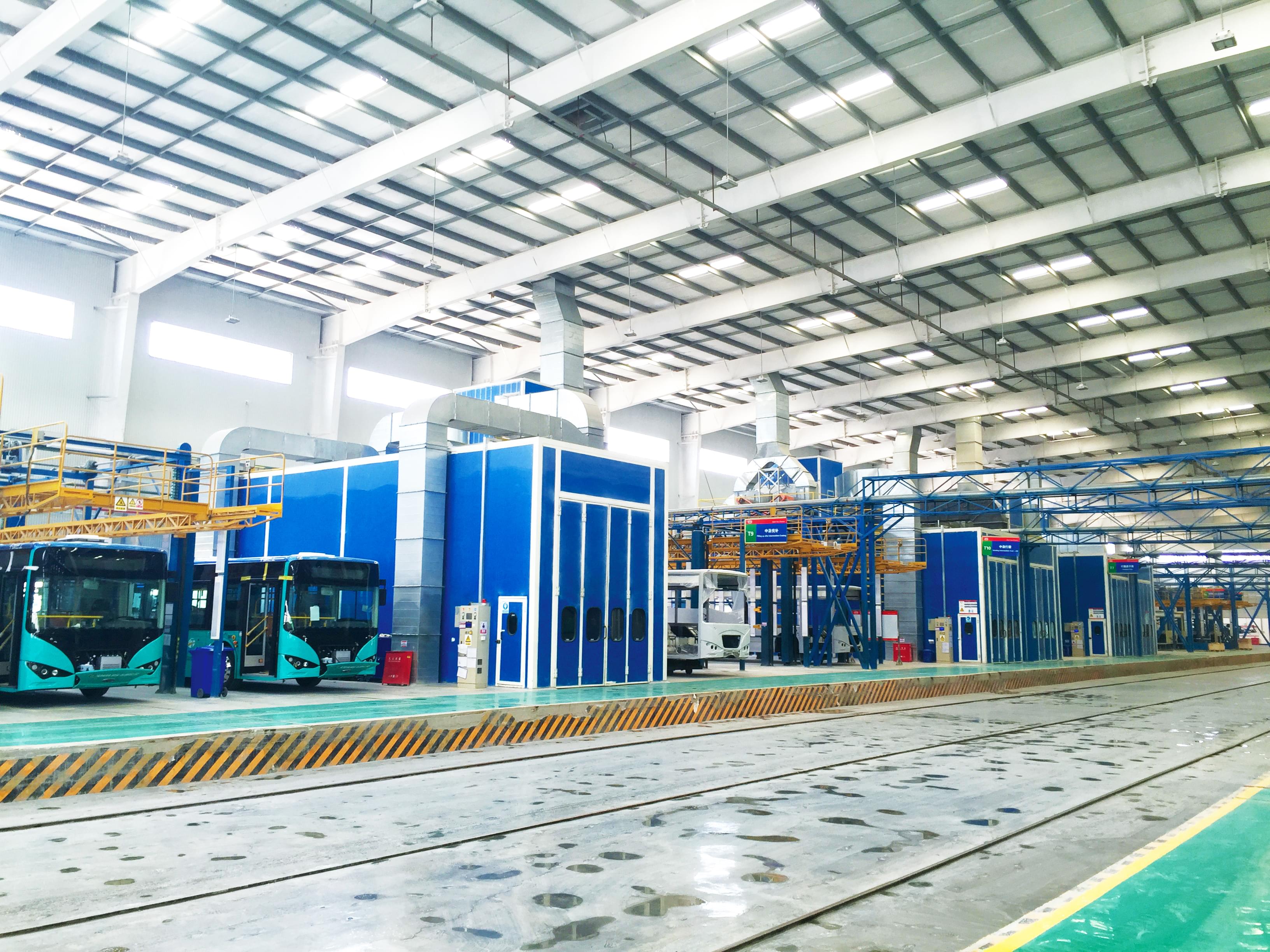 客車涂裝線7 客車涂裝線7