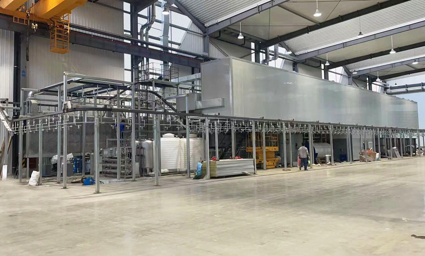 機箱機柜噴塑設備流水線的三個重要工藝流程