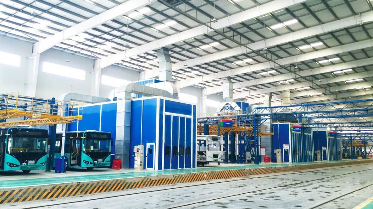 鋁材自動化靜電粉末噴塑設備生產線