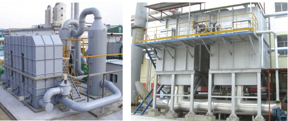 沸石濃縮轉輪+焚燒爐
