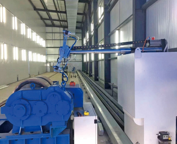 風(fēng)電塔筒內(nèi)外壁自動噴漆設(shè)備